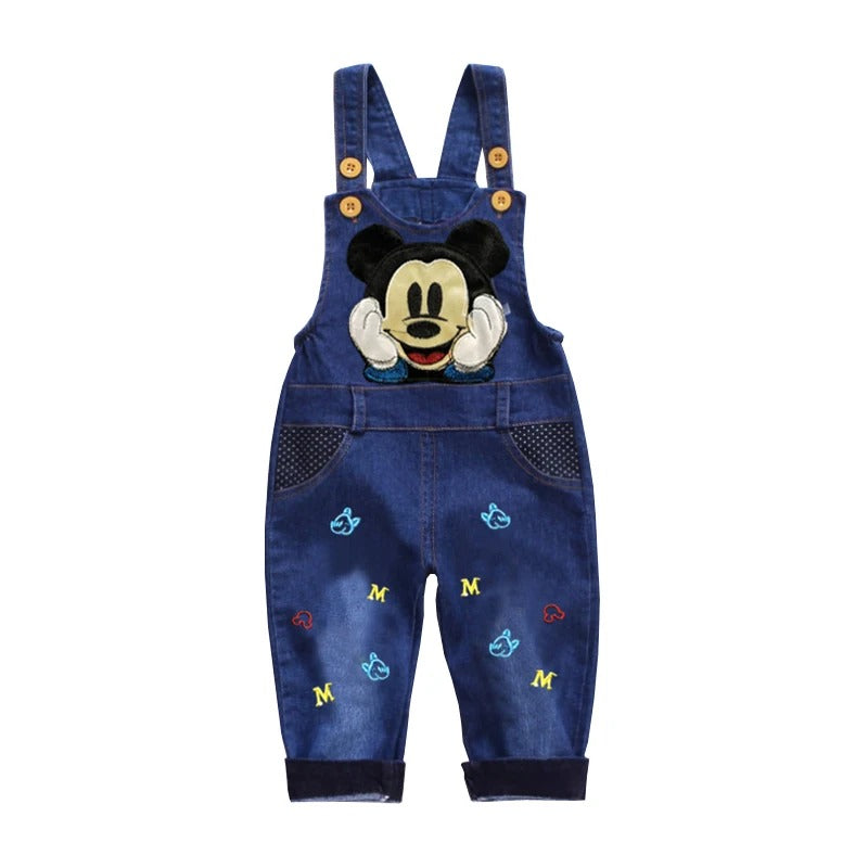 Zauberhafte Denim-Latzhose für Kinder