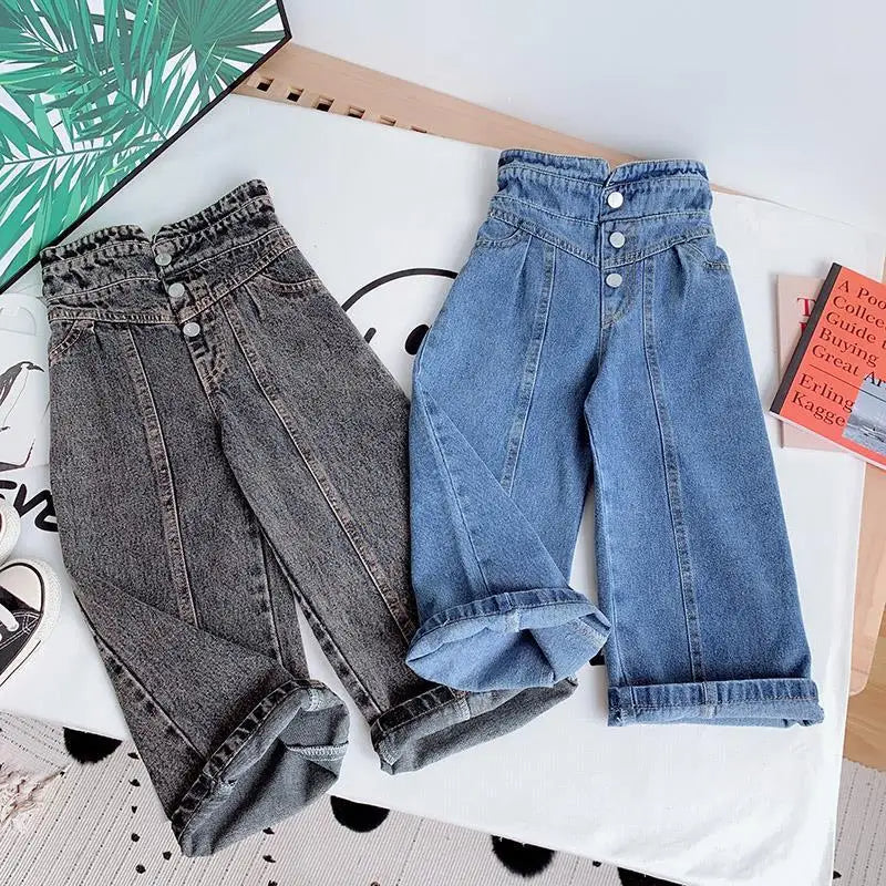 Modern Kid's Komfort-Jeans – Stilvoll und Bequem für Mädchen