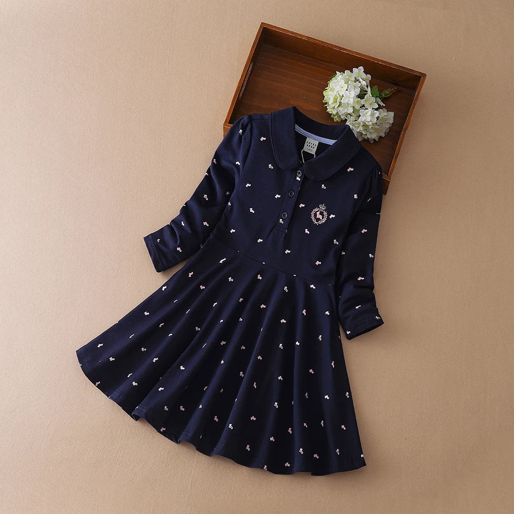 Traumhaftes Polo-Kleid für Mädchen