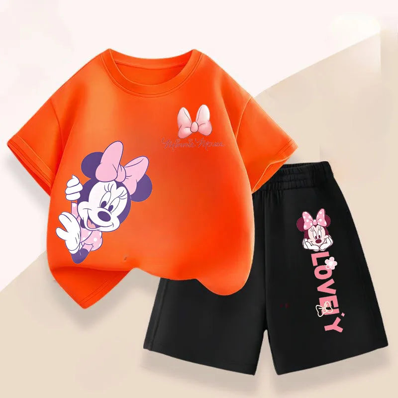 2-teiliges Kinder Set für Mädchen – Bequemes Outfit mit liebevollem Design