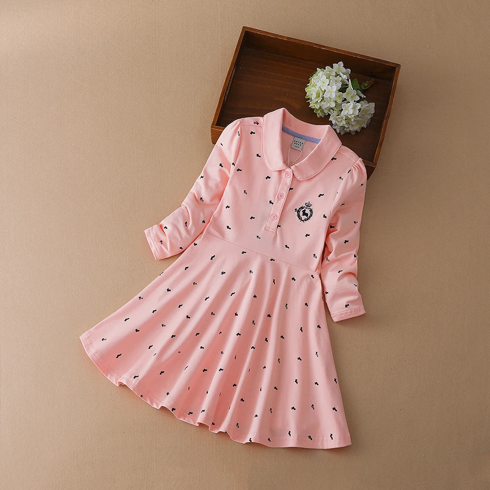Traumhaftes Polo-Kleid für Mädchen