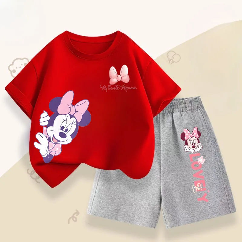 2-teiliges Kinder Set für Mädchen – Bequemes Outfit mit liebevollem Design