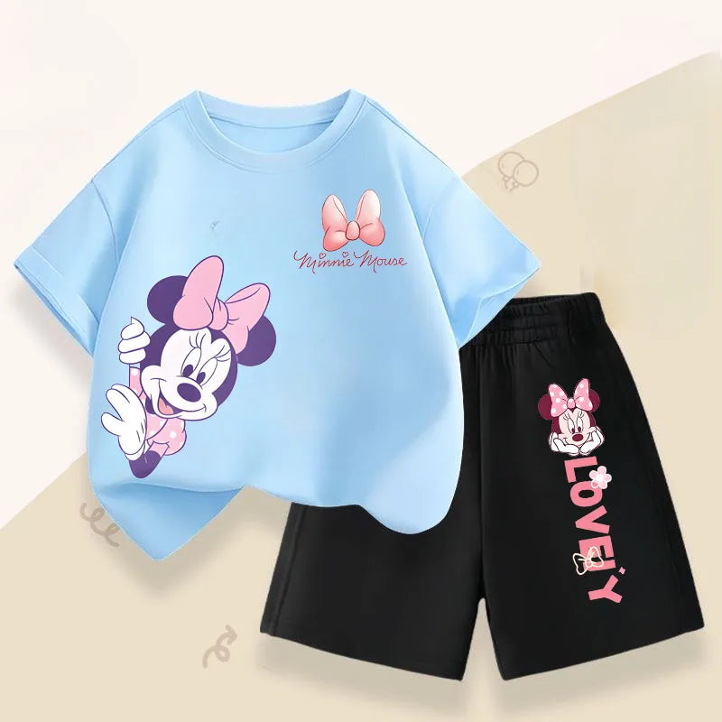 2-teiliges Kinder Set für Mädchen – Bequemes Outfit mit liebevollem Design