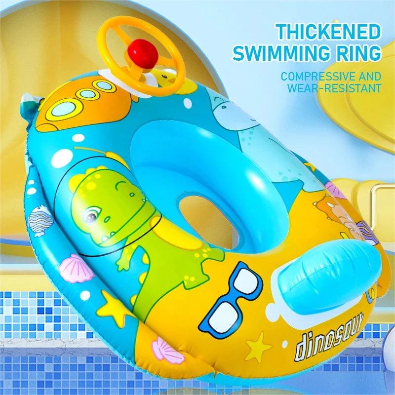 Kinder-Schwimmring „Auto-Abenteuer“ – Sicherer Badespaß für kleine Entdecker