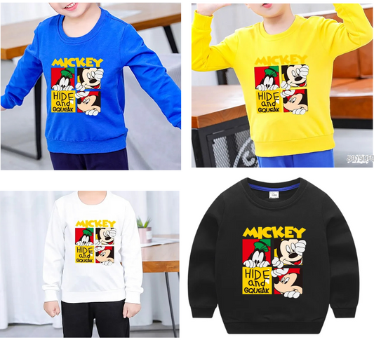 Pullover für Jungen Micky Maus, Donald Duck & Co.