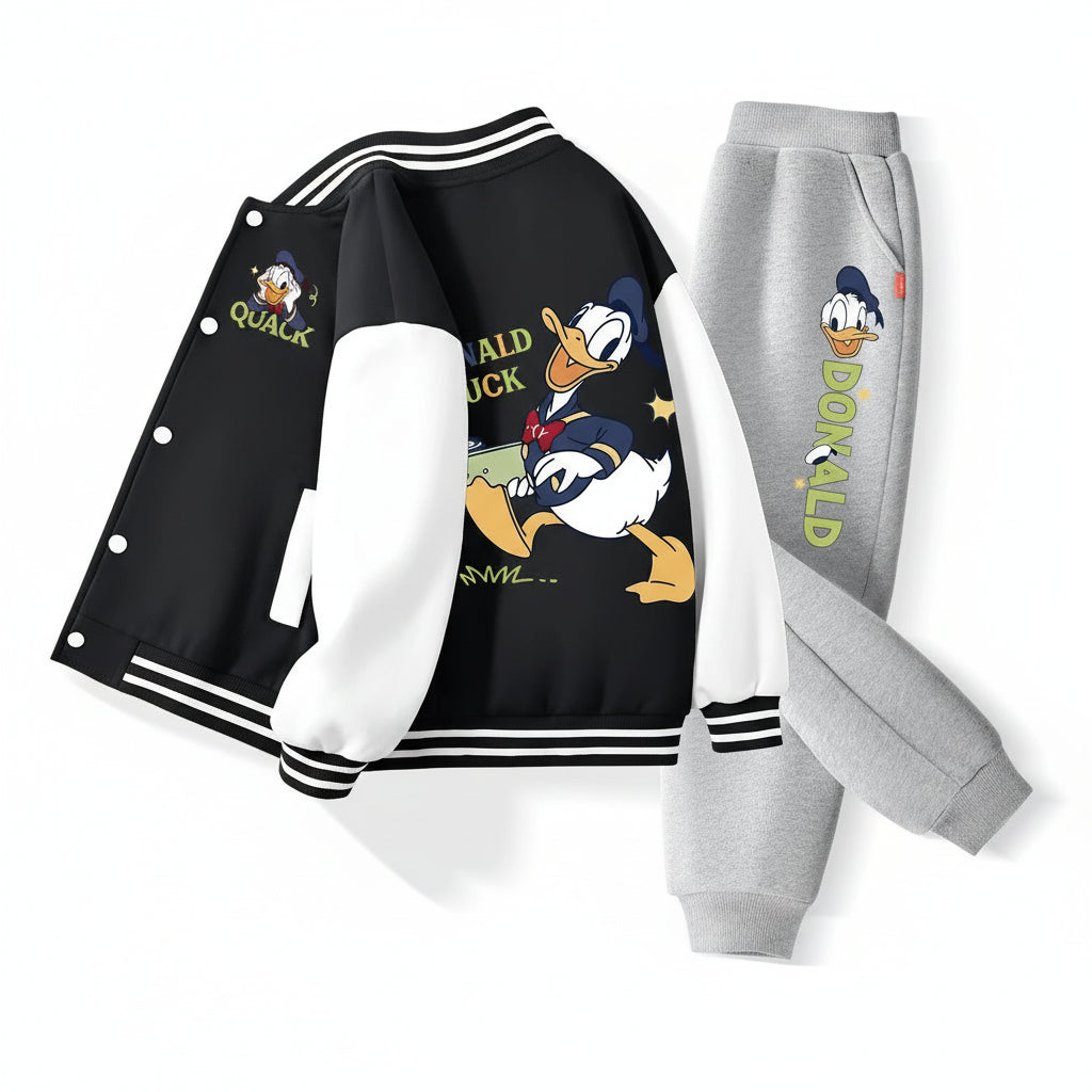 Jungen College Jogginganzug – 2-teiliges Set, warm & stylisch