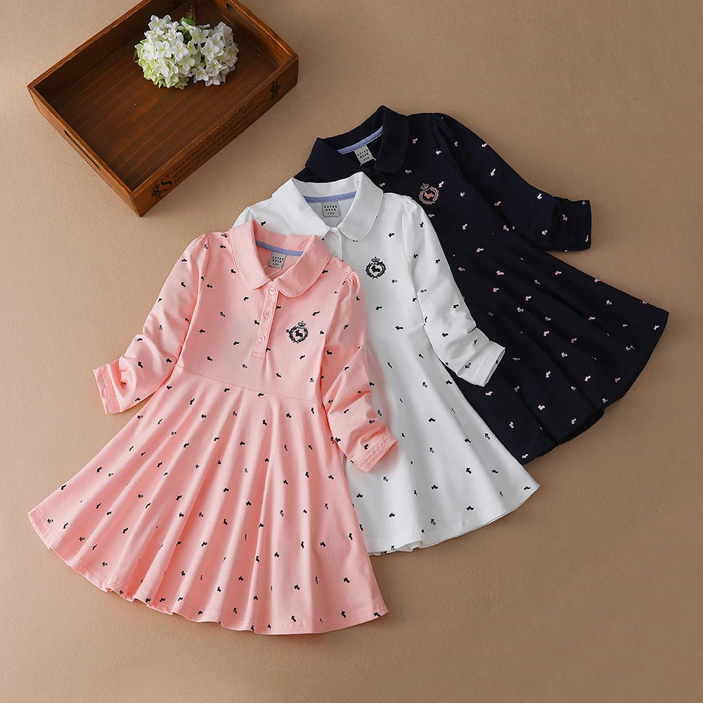 Traumhaftes Polo-Kleid für Mädchen