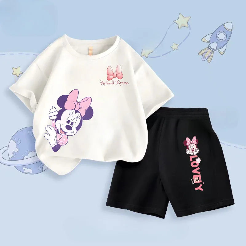 2-teiliges Kinder Set für Mädchen – Bequemes Outfit mit liebevollem Design