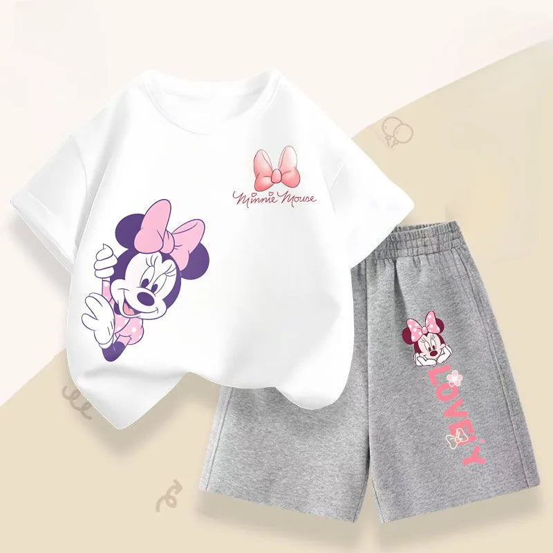 2-teiliges Kinder Set für Mädchen – Bequemes Outfit mit liebevollem Design
