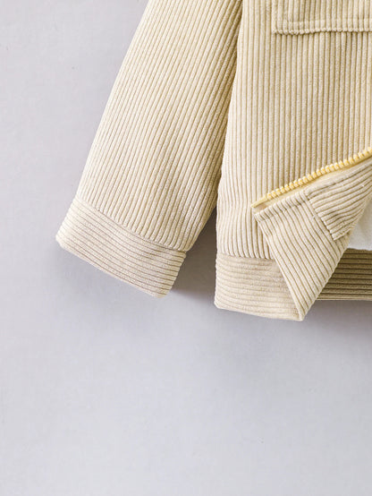 Kuschelweiche Cordjacke "Abenteuerzeit" für Jungen