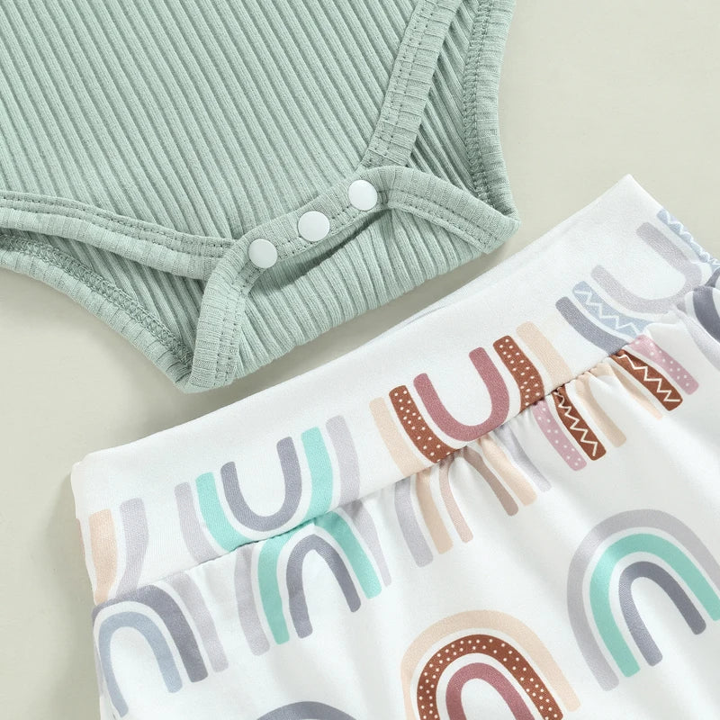 Set 3-teilig für Mädchen | Sommermode für Baby- und Kleinkinder