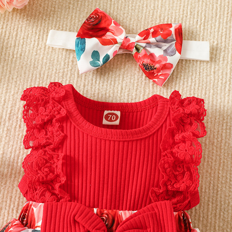 Babykleid „Blütenzauber“ – Süße, ausgefallene Babymode für Mädchen