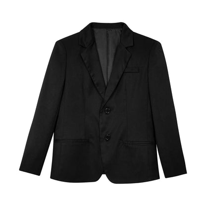 Blazer für Kinder einfarbig in den Farben schwarz, rot, weiß oder blau