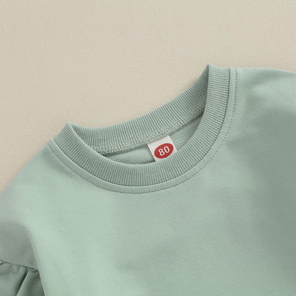 Kuschelweicher Rüschen-Sweater für Mädchen