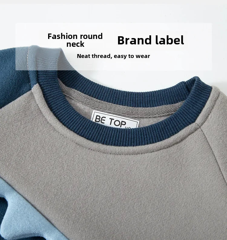 Kuscheliges Sweatshirt mit Dinosaurier-Design für Jungen