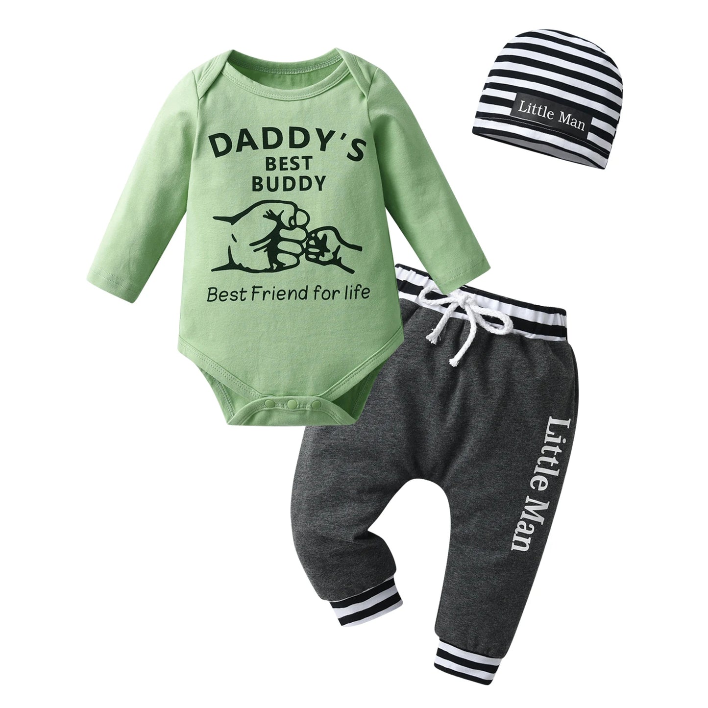 Modern Kid "Daddy's Best Buddy" Baby-Set