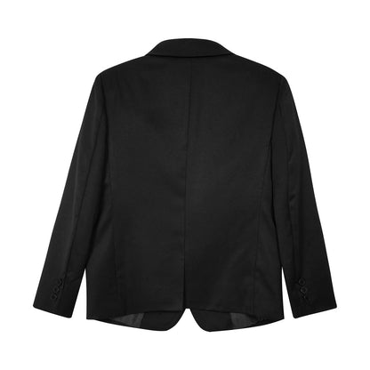 Blazer für Kinder einfarbig in den Farben schwarz, rot, weiß oder blau
