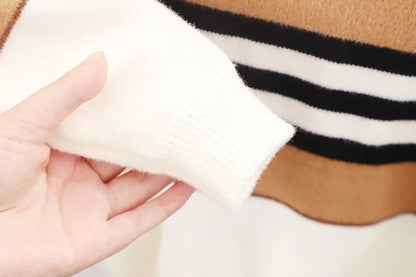 Kuschelweicher Streifenzauber – Der Wohlfühlpullover für kleine Entdecker