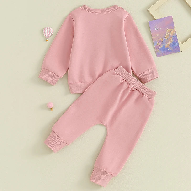 Baby Set 2-teilig für Mädchen | Regenbogen