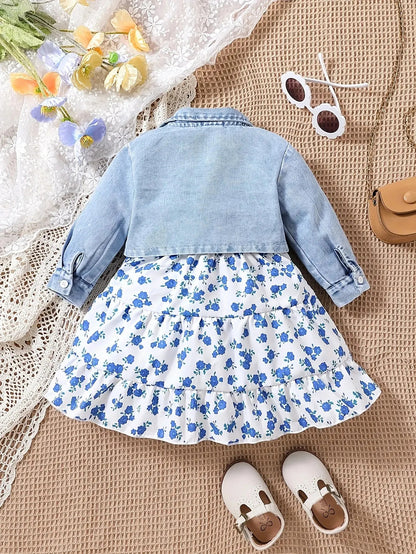 Kleid 2-teilig für Mädchen | Sommerkleid für Babys & Kleinkinder