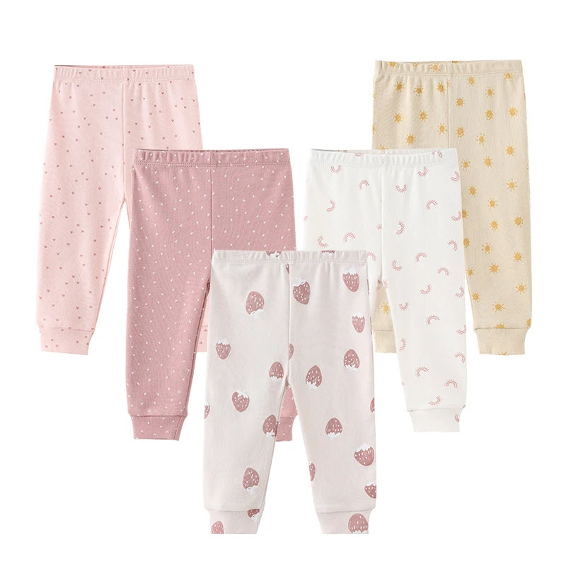 5 Jersey Hosen Multipack | Babyhosen in verschiedenen Designs