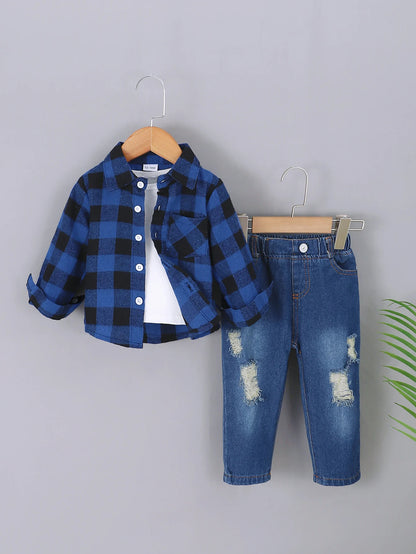 Jungen Kinder Set „Abenteuer-Look“ – Stylisches Outfit für kleine Entdecker