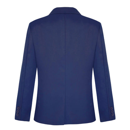 Blazer für Kinder einfarbig in den Farben schwarz, rot, weiß oder blau