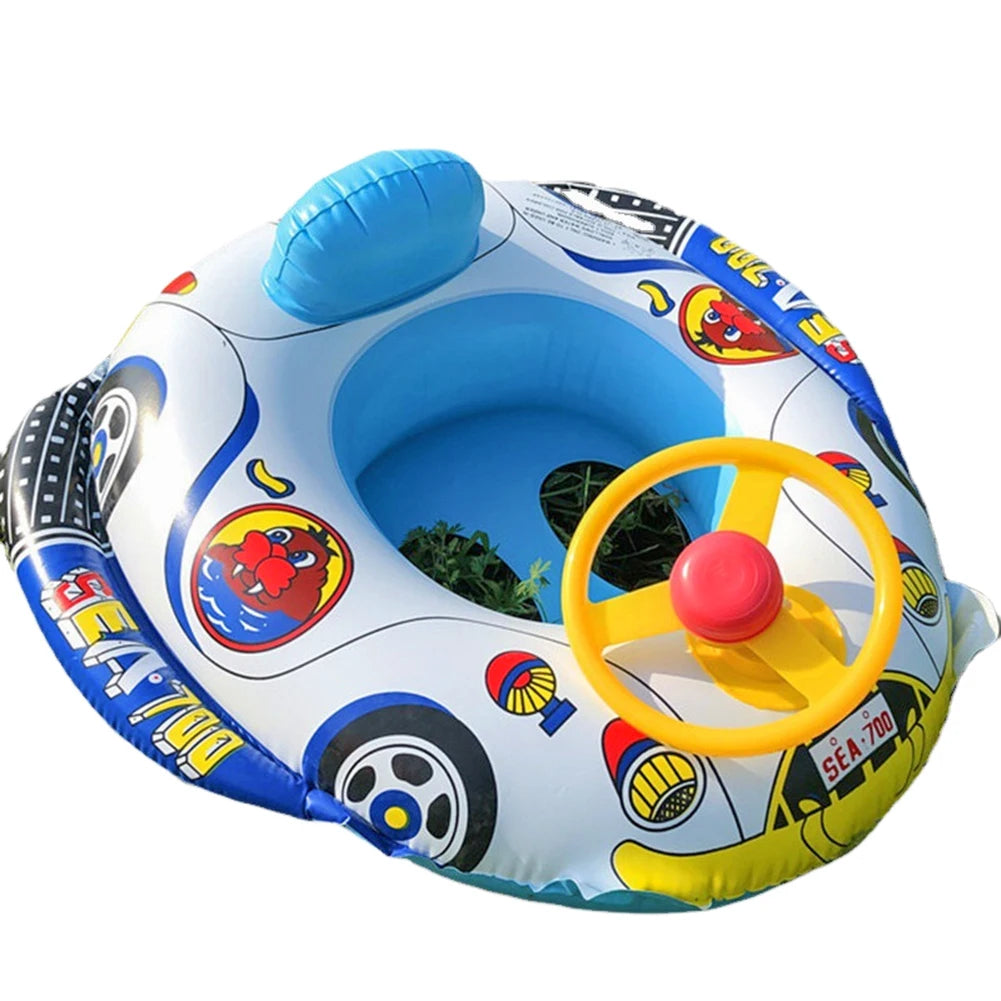 Kinder-Schwimmring „Auto-Abenteuer“ – Sicherer Badespaß für kleine Entdecker