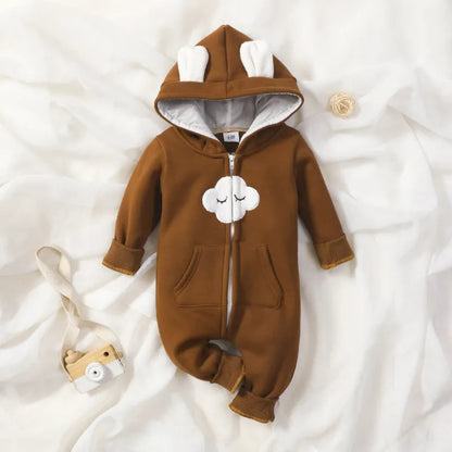 Baby Overall mit Kapuze | Sleeping Cloud