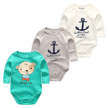3 Bodys Langarm für Jungen