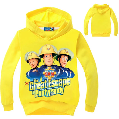 Feuerwehrmann Sam Hoodie in verschiedenen Farben