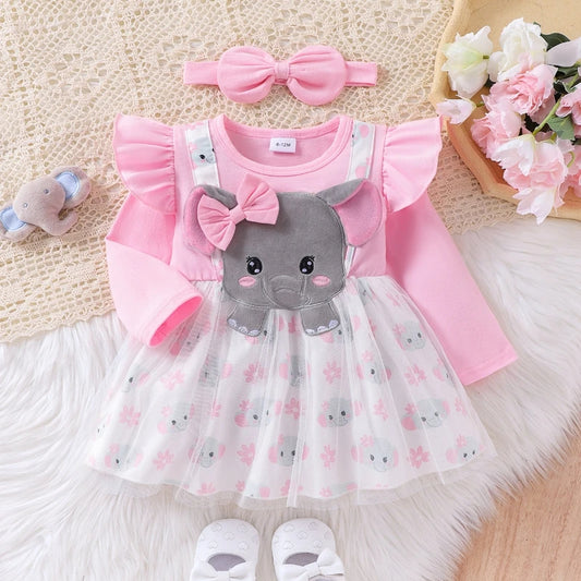 Elefantenzauber - Das Traumhafte Kinderkleid-Set