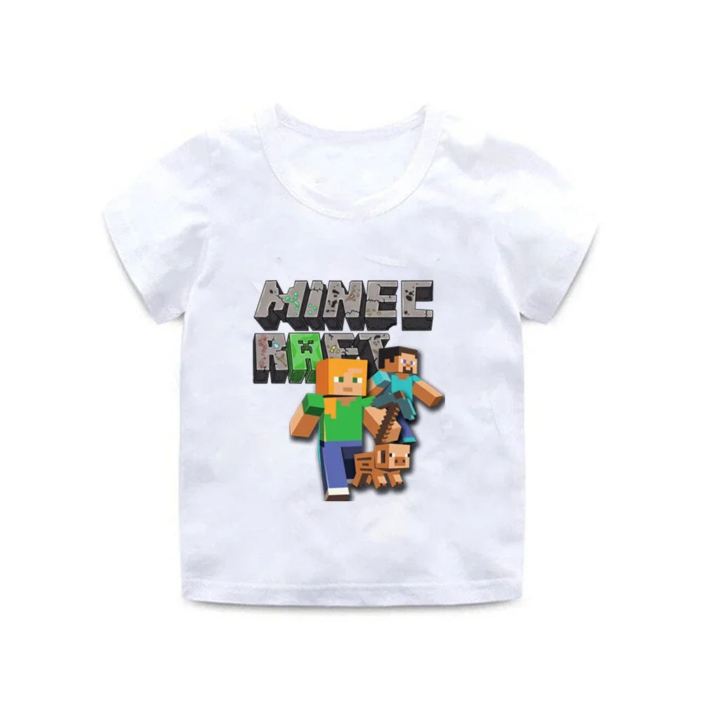 Minecraft T-Shirt in verschiedenen Designs