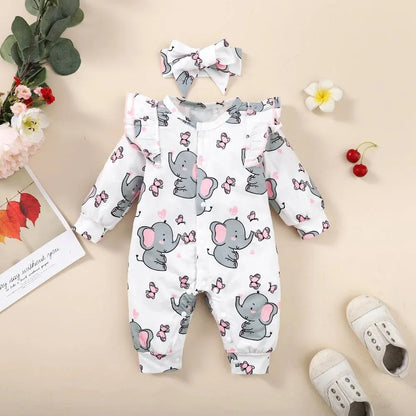 Overall mit Kopfband | Elefant