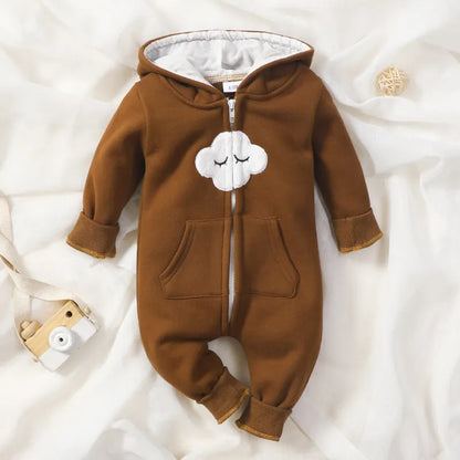 Baby Overall mit Kapuze | Sleeping Cloud