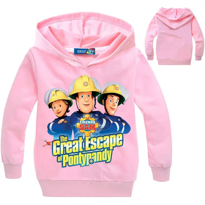 Feuerwehrmann Sam Hoodie in verschiedenen Farben