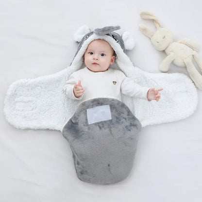 Puck- und Schlafsack für Babys im niedlichen Tier-Design