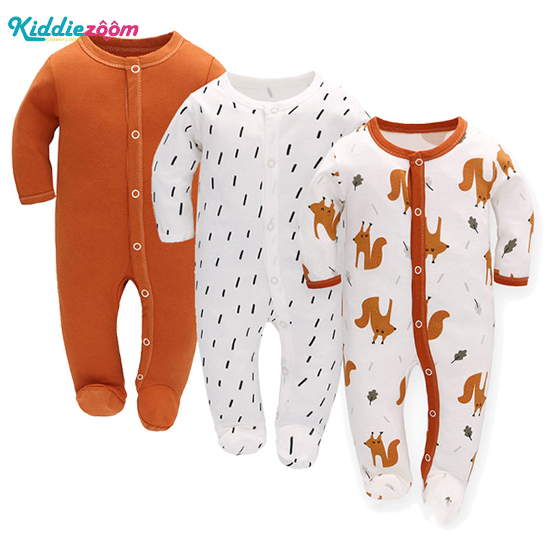 Baby-Strampler-Set (3er-Pack) - Größen 50 bis 74