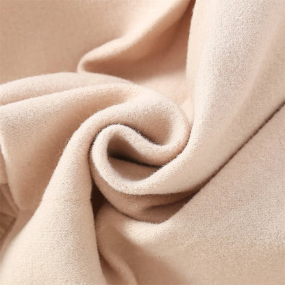 Baby Mantel für Mädchen - Schwarz, Rosa oder Beige