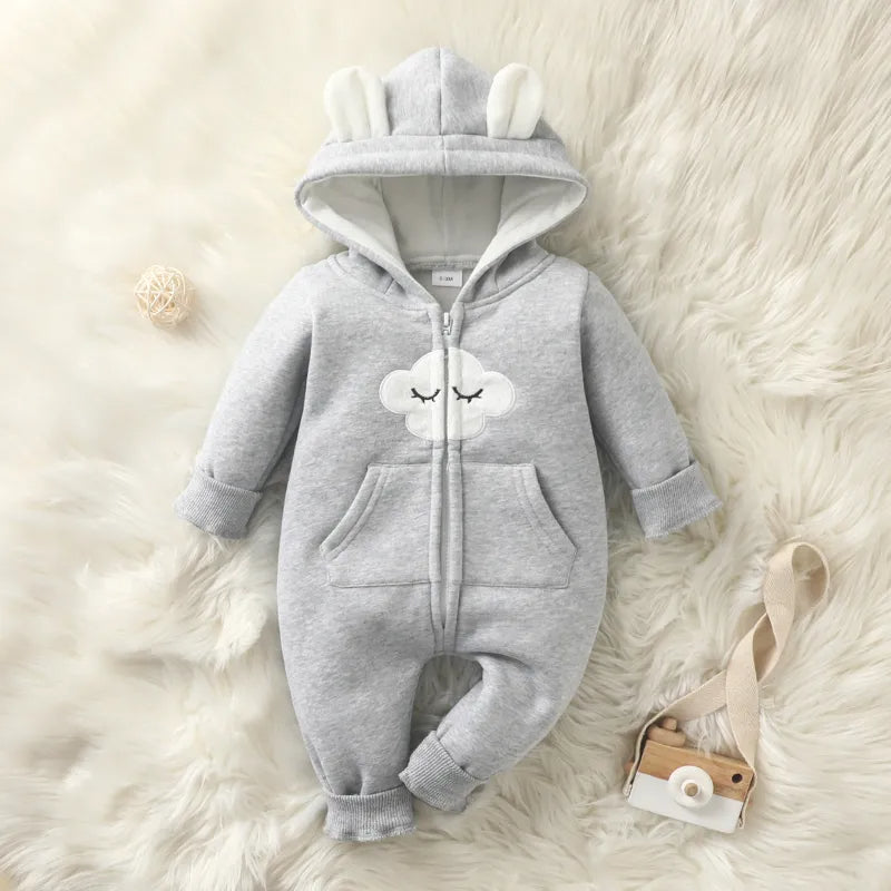 Baby Overall mit Kapuze | Sleeping Cloud