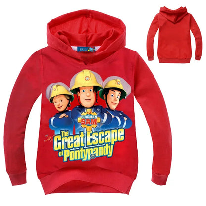 Feuerwehrmann Sam Hoodie in verschiedenen Farben