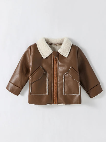 Kuschelweiche Fliegerjacke für Jungen