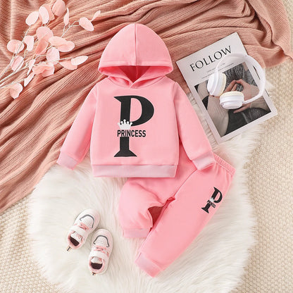 2-teiliges Mädchen-Outfit Princess Edition – Komfort & Stil in Rosa