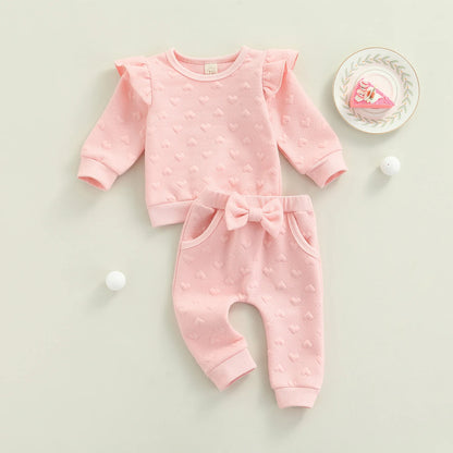 Baby Set 2-teilig für Mädchen | Sweet Heart