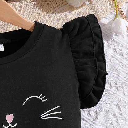 Zauberhaftes Katzenkleid für Mädchen