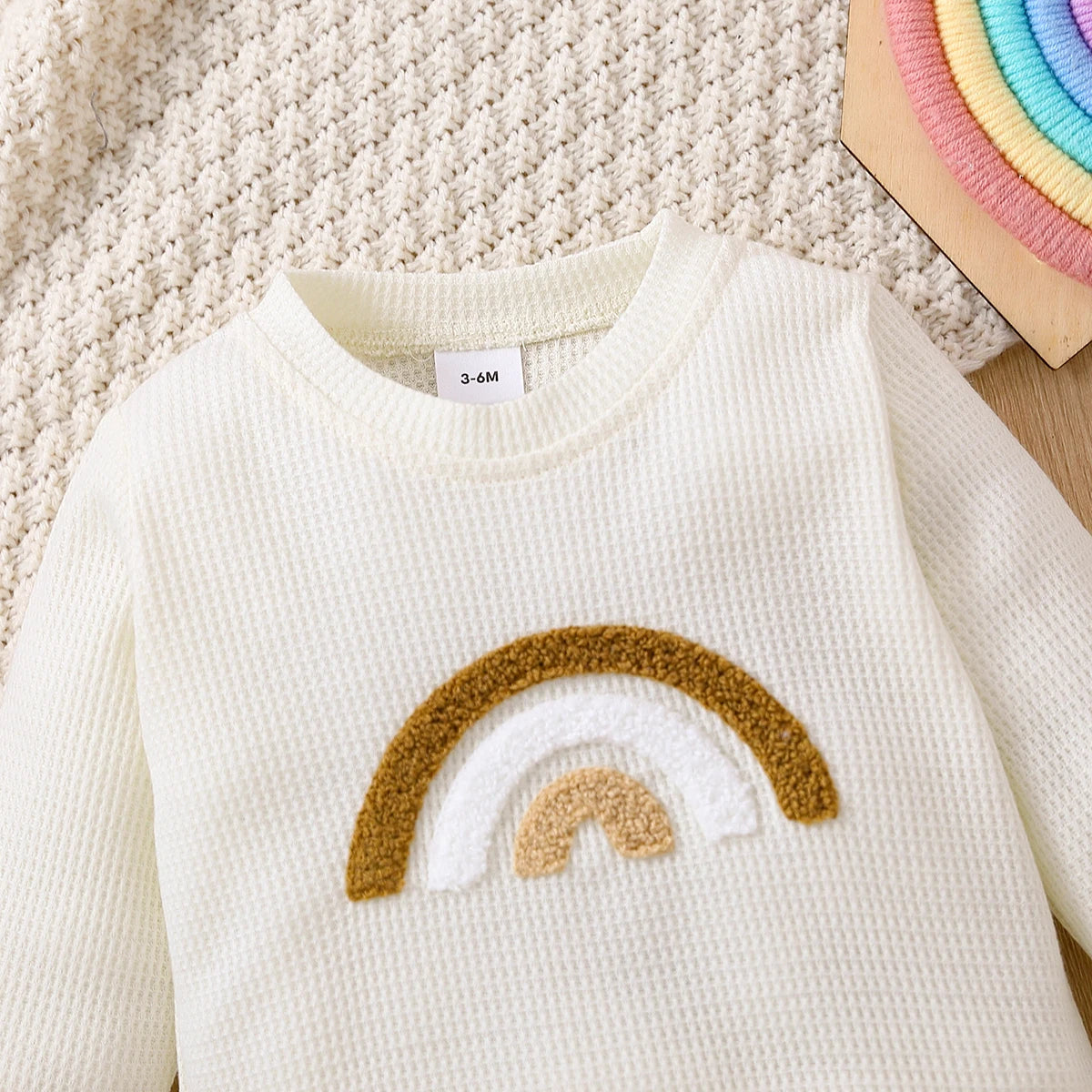 Regenbogen-Sweatshirt für Kinder – Farbenfrohe Gemütlichkeit von Modern Kid