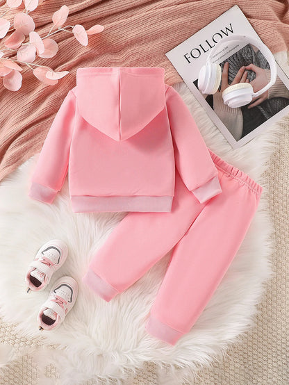 2-teiliges Mädchen-Outfit Princess Edition – Komfort & Stil in Rosa