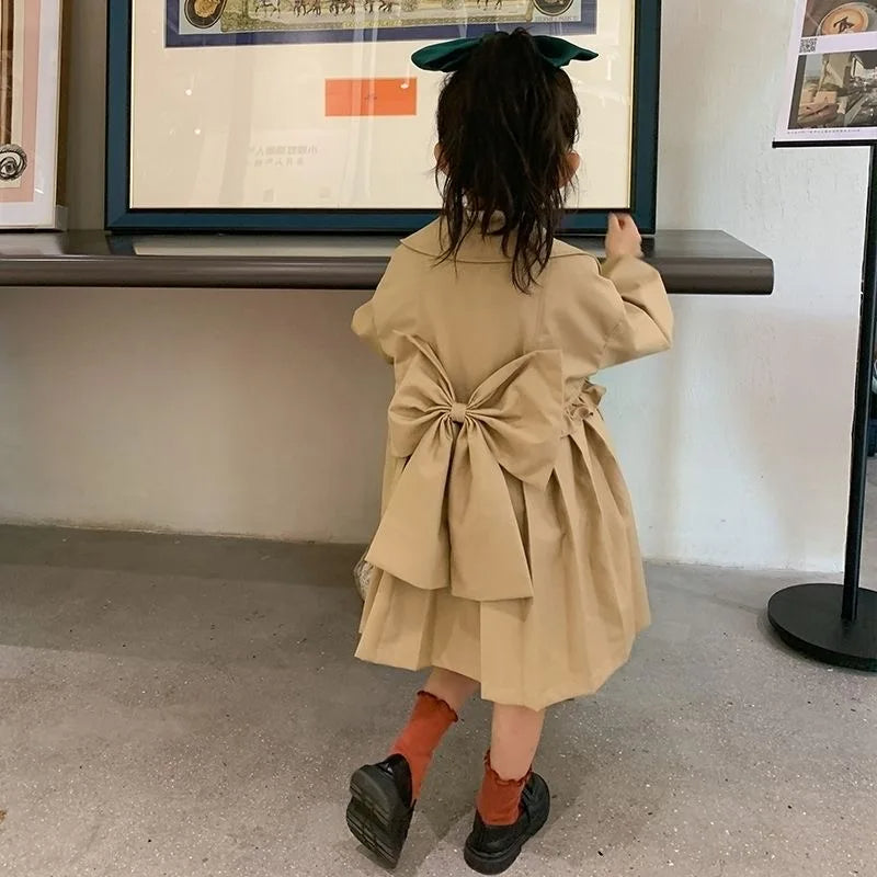 Zauberhafter Kinder-Trenchcoat für Mädchen
