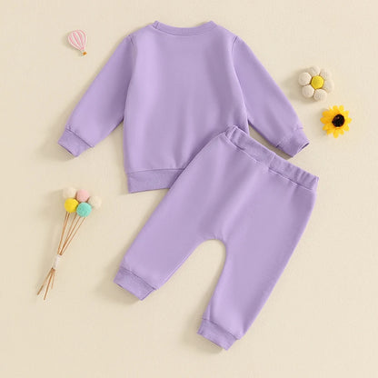 Baby Set 2-teilig für Mädchen | Regenbogen