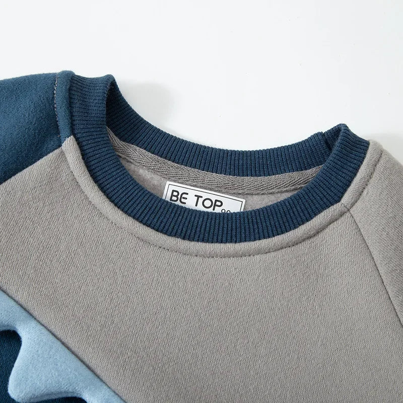 Kuscheliges Sweatshirt mit Dinosaurier-Design für Jungen